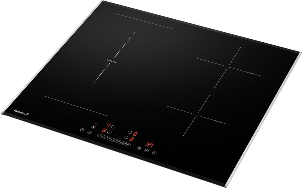 WEISSGAUFF Индукционная варочная поверхность HI 643 Bfzg, конфорок: 4 шт., стеклокерамика, независим — изображение 5