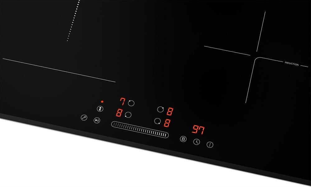WEISSGAUFF Индукционная варочная поверхность HI 643 Bfzg, конфорок: 4 шт., стеклокерамика, независим — изображение 6