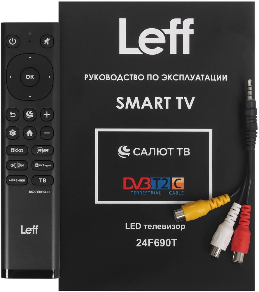 LEFF 24F690T FHD SMART TV Салют — изображение 3