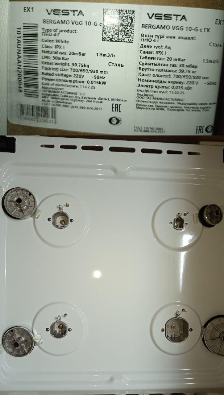 VESTA Bergamo VGG 10-G Белый ГК — изображение 2