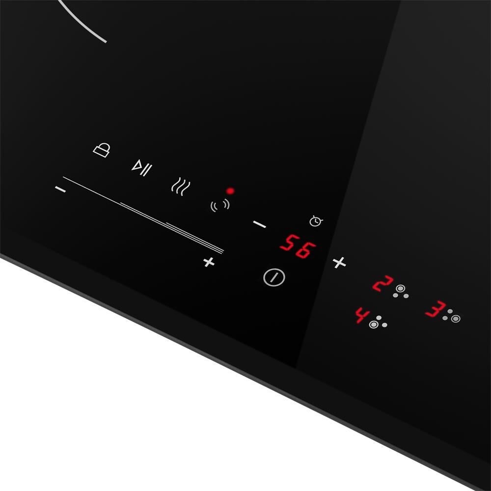 MAUNFELD Электрическая варочная поверхность CVCE453SDBK, конфорок: 3 шт., стеклокерамика, независима — изображение 4