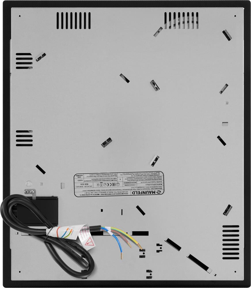 MAUNFELD Электрическая варочная поверхность CVCE453SDBK, конфорок: 3 шт., стеклокерамика, независима — изображение 5