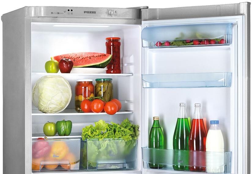 POZIS RK-101 250л серебристый металлопласт — изображение 3