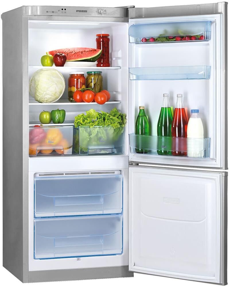 POZIS RK-101 250л серебристый металлопласт — изображение 4