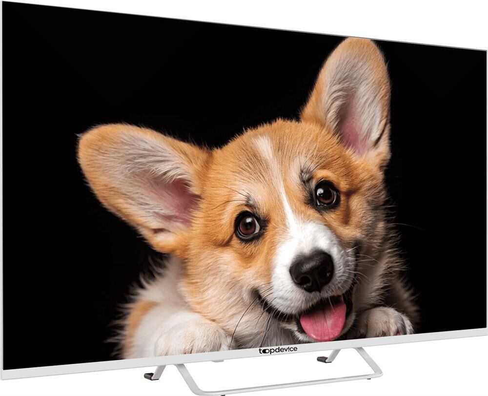 TOPDEVICE TDTV43CS03U UHD SMART TV белый — изображение 6