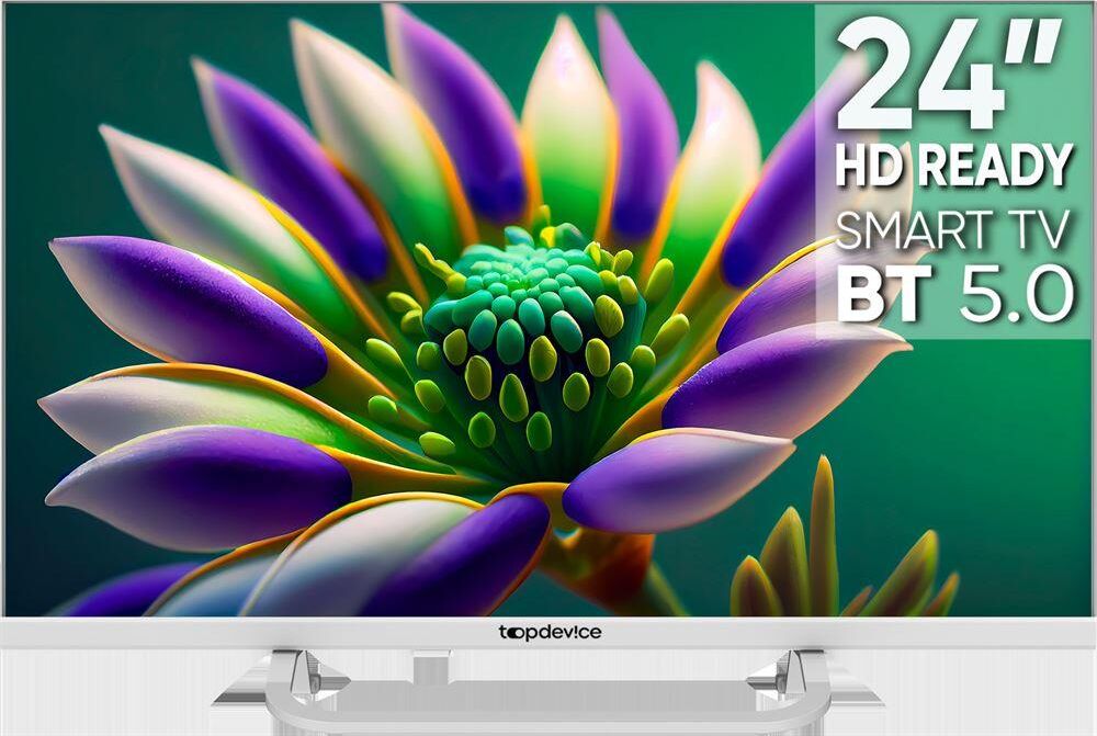 TOPDEVICE TV TDTV24CS04H HD SMART TV белый — изображение 2