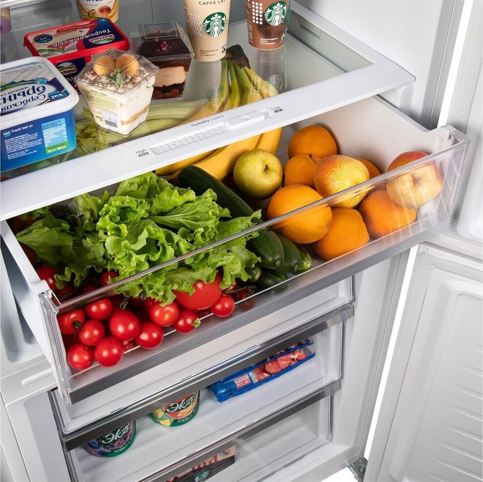 MAUNFELD Холодильник MFF1857NFW 2-хкамерн. белый мат. инвертер — изображение 5