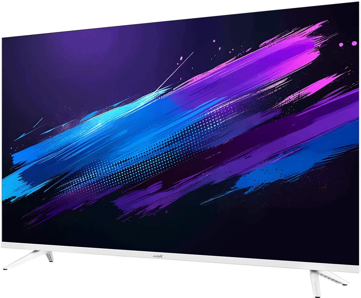 BBK 43LEM-1044/FTS2C Full HD белый безрамочный — изображение 4