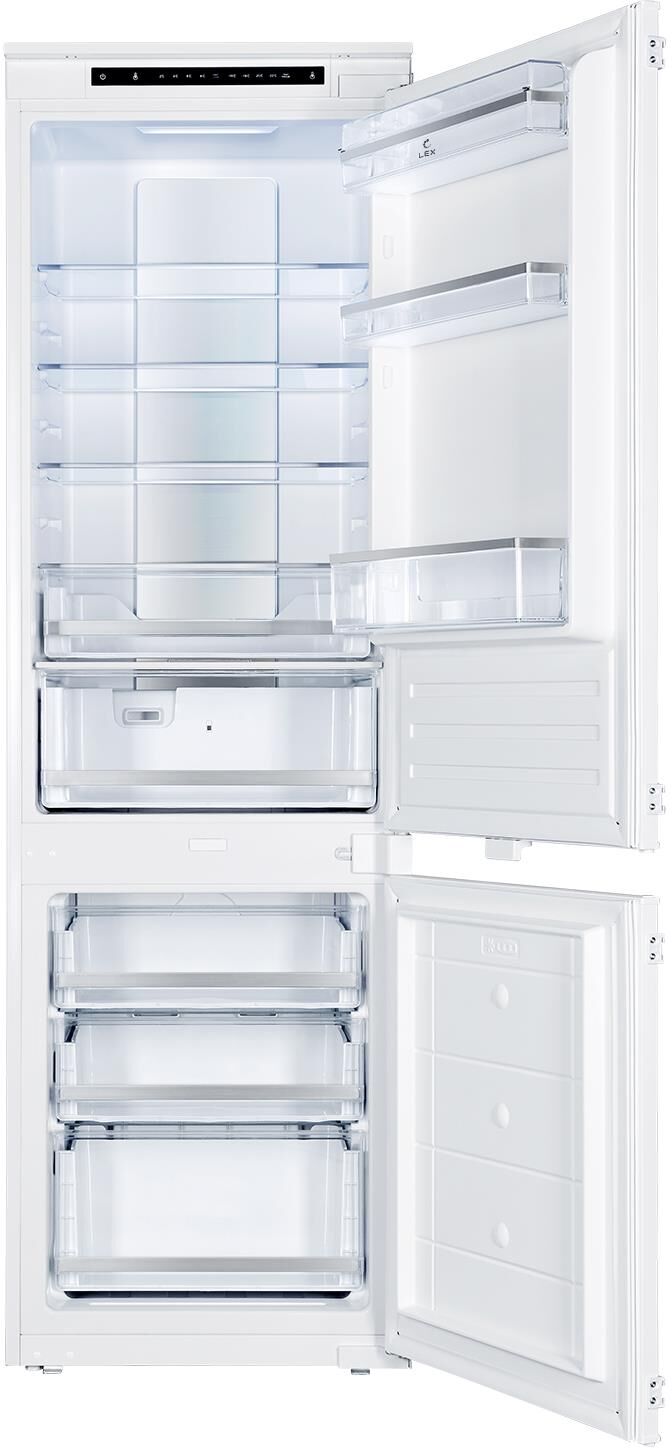 LEX Встраиваемый холодильник LBI177.2D, No Frost, 241л, 176.9см — изображение 2