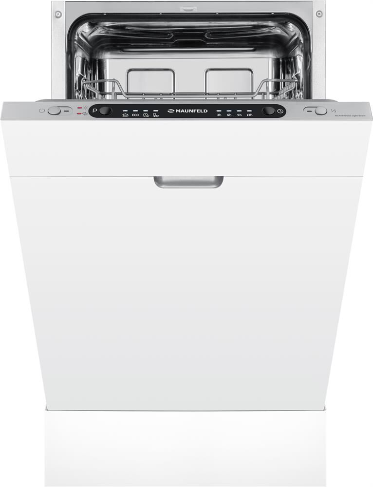 MAUNFELD Встраиваемая посудомоечная машина MLP4249G02 Light Beam, узкая, ширина 44.8см, полновстраив — изображение 5