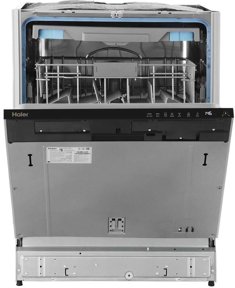 HAIER Встраиваемая посудомоечная машина HDWE14-094RU, полноразмерная, ширина 59.8см, полновстраиваем — изображение 4