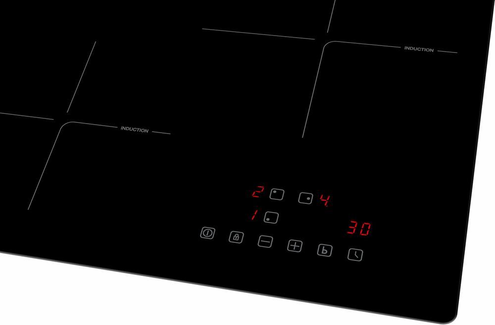 WEISSGAUFF Индукционная варочная поверхность HI 430 BA Cross, конфорок: 3 шт., стеклокерамика, незав — изображение 4