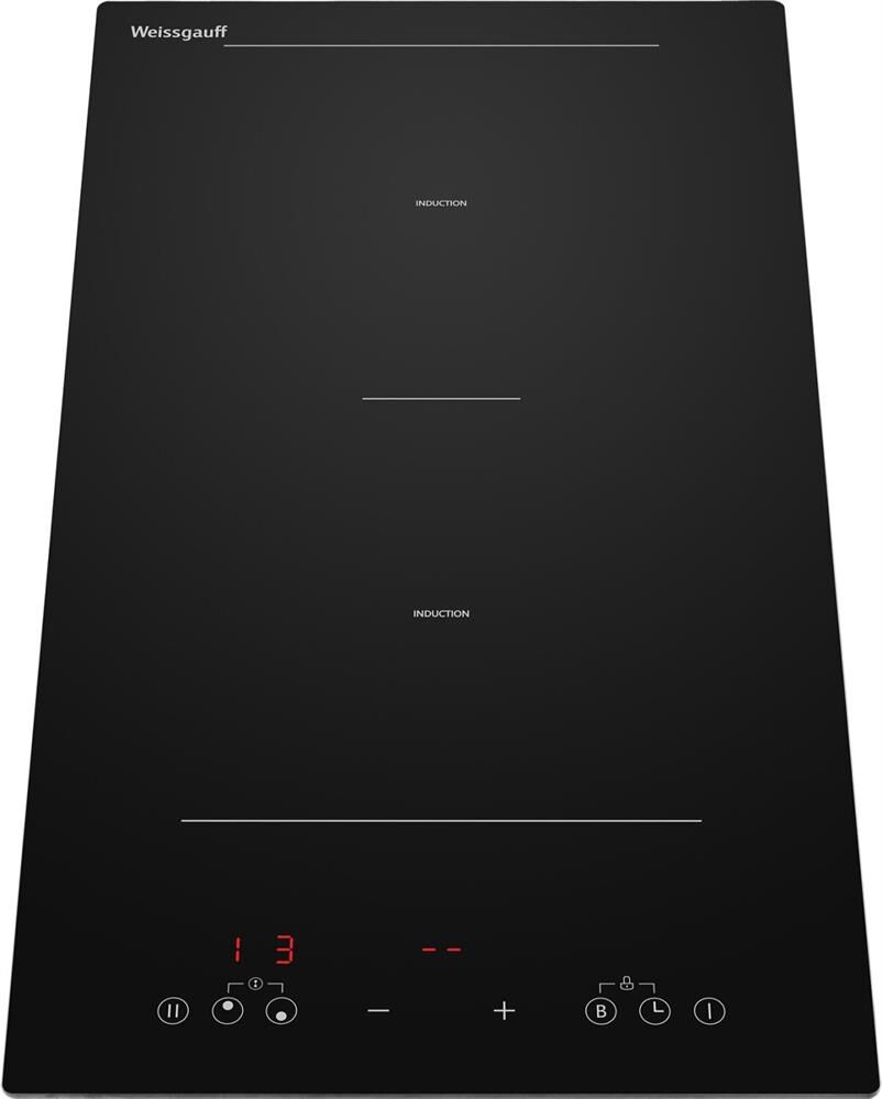 WEISSGAUFF Индукционная варочная поверхность HI 32 BSCM Flex, конфорок: 2 шт., стеклокерамика, незав — изображение 3