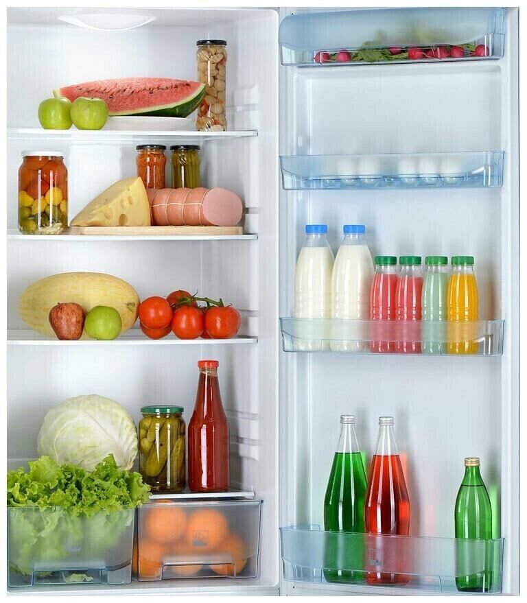 POZIS RK-103 340л серебристый металлопласт — изображение 3