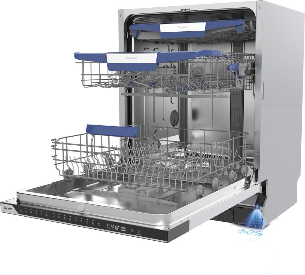 БИРЮСА DWB-614/5 белый — изображение 6