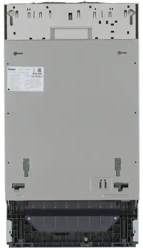 HAIER Встраиваемая посудомоечная машина HDWE10-395RU, узкая, ширина 44.8см, полновстраиваемая, загру — изображение 3