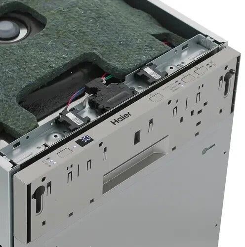 HAIER Встраиваемая посудомоечная машина HDWE10-395RU, узкая, ширина 44.8см, полновстраиваемая, загру — изображение 7