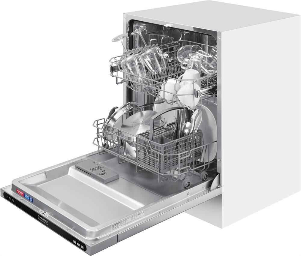 MAUNFELD Встраиваемая посудомоечная машина MLP6022A01 Light Beam, полноразмерная, ширина 59.8см, пол — изображение 7
