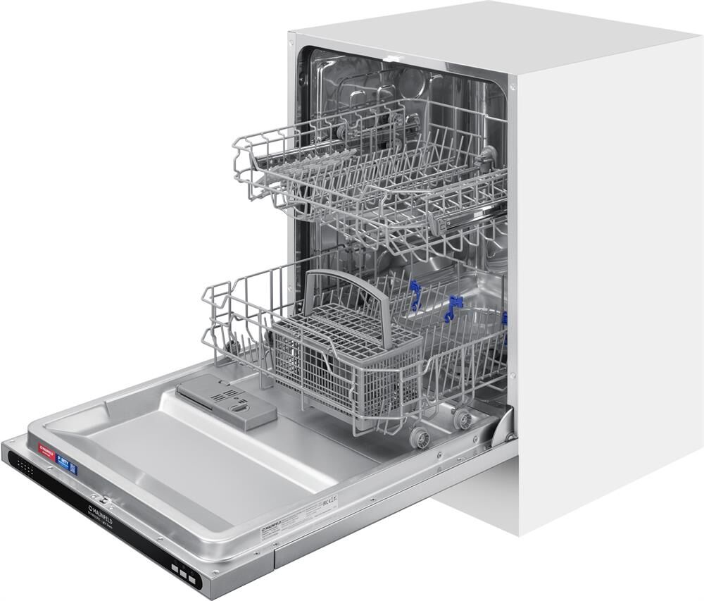 MAUNFELD Встраиваемая посудомоечная машина MLP6022A01 Light Beam, полноразмерная, ширина 59.8см, пол — изображение 8