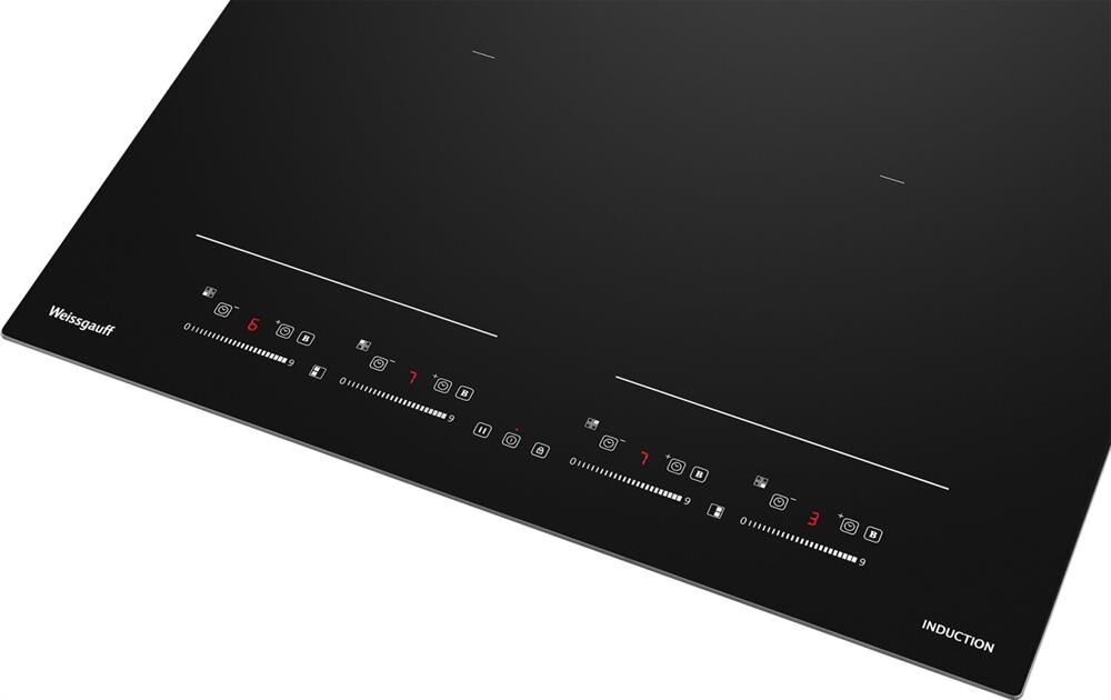 WEISSGAUFF Индукционная варочная поверхность HI 644 Flex, конфорок: 4 шт., стеклокерамика, независим — изображение 4
