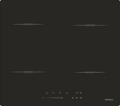 DARINA Индукционная варочная поверхность 6P EI 303 B, конфорок: 4 шт., стеклокерамика, независимая, — изображение 4