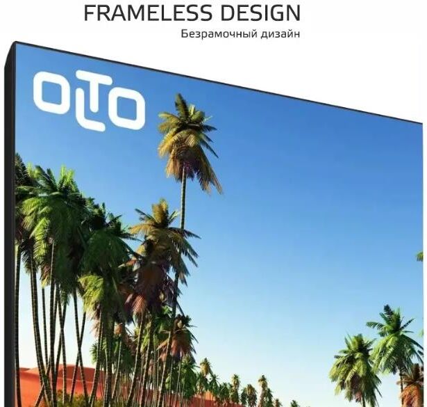 OLTO 50ST30U SMART TV 4K UHD Android Безрамочный — изображение 5