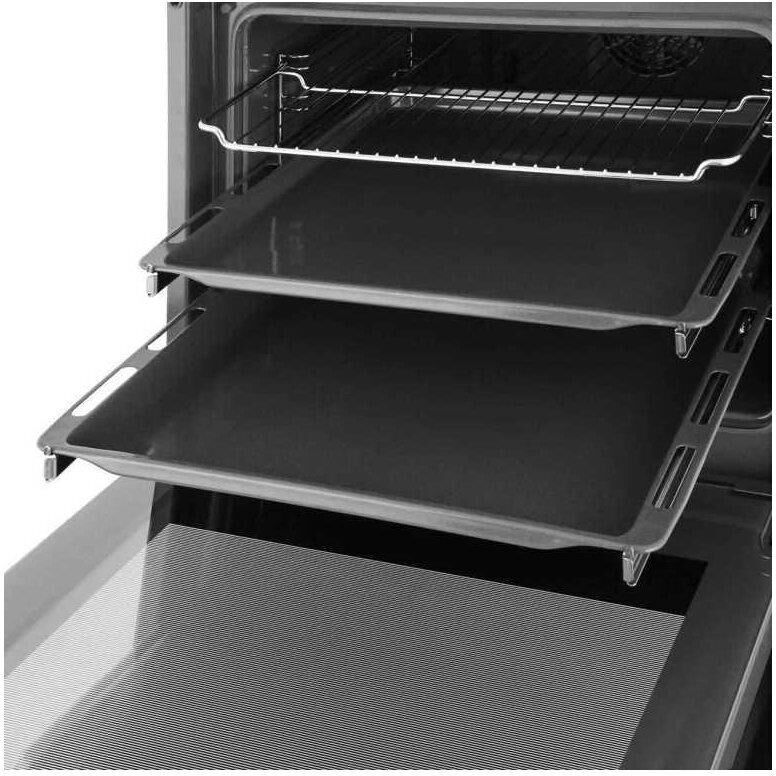 BOSCH Духовой шкаф электрический HIJ517YS0R, нержавеющая сталь/черный — изображение 3