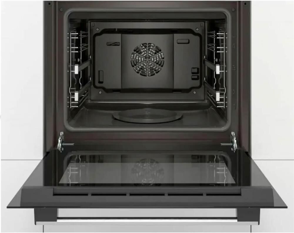 BOSCH Духовой шкаф электрический HIJ517YS0R, нержавеющая сталь/черный — изображение 7