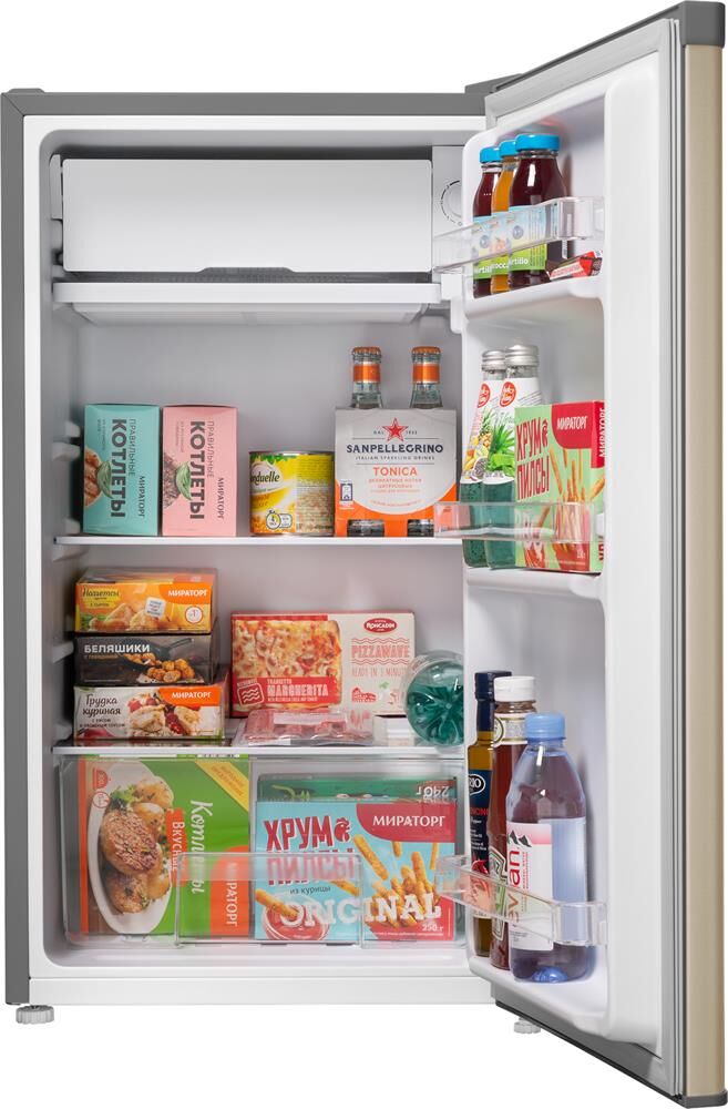 MAUNFELD Холодильник MFF83RBG 1-нокамерн. бежевый — изображение 2