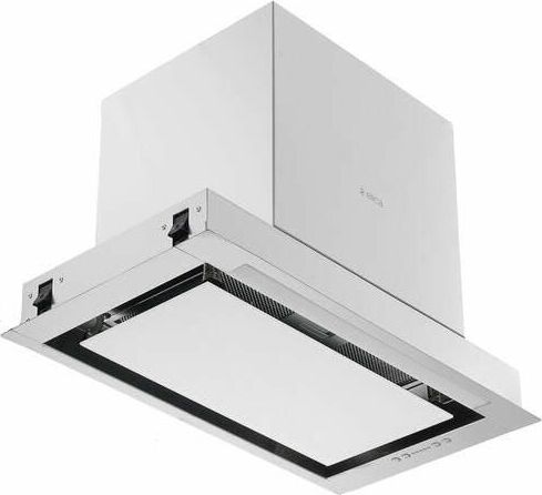 ELICA Встраиваемая вытяжка Hidden 2.0 IXGL/A/52, управление кнопочное, нержавеющая сталь/стекло бело — изображение 5