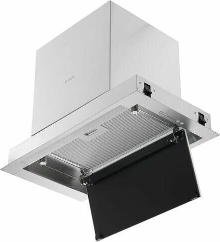 ELICA Встраиваемая вытяжка Hidden 2.0 IXGL/A/52, управление кнопочное, нержавеющая сталь/стекло бело — изображение 7