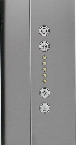 ELICA Встраиваемая вытяжка Hidden 2.0 IXGL/A/52, управление кнопочное, нержавеющая сталь/стекло бело — изображение 10