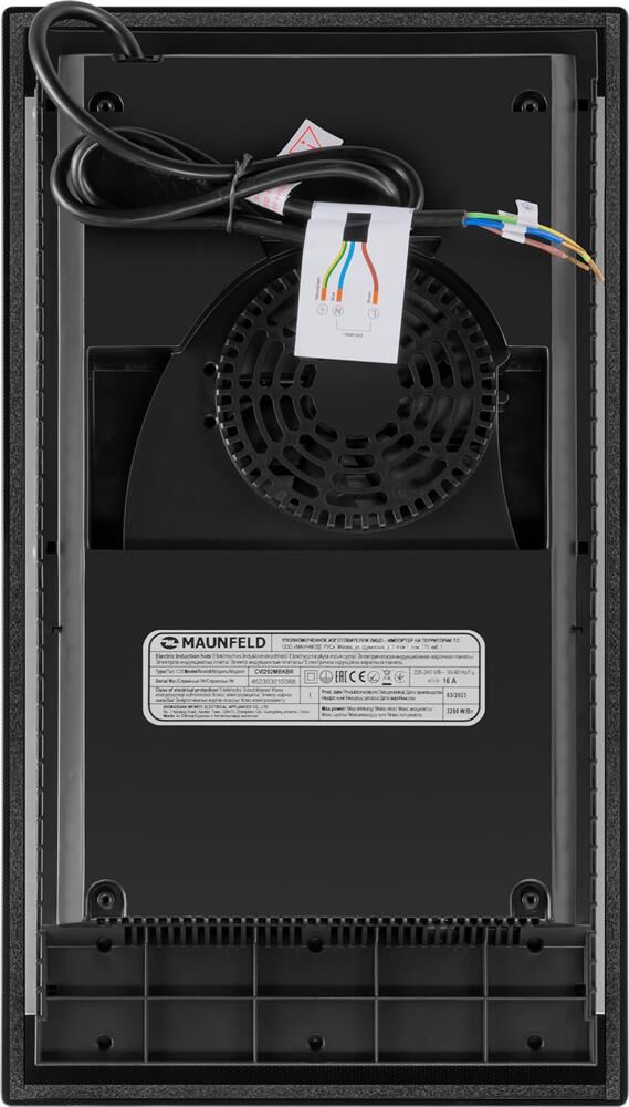 MAUNFELD Индукционная варочная поверхность CVI292MBKBR черный — изображение 4