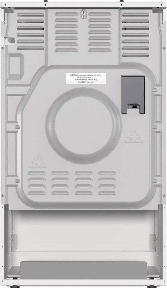 GORENJE Газовая плита GG5A12WH, газовая духовка, без крышки, сталь, белый — изображение 7