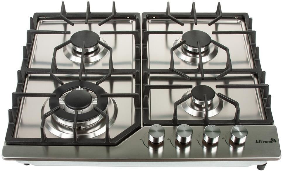 ELTRONIC (33-13) 4 конфорки , нержавеющая сталь — изображение 2