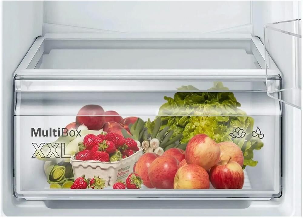 BOSCH Встраиваемый холодильник Serie 2 KIV87NSE0, 270л, 177.2см, белый — изображение 7