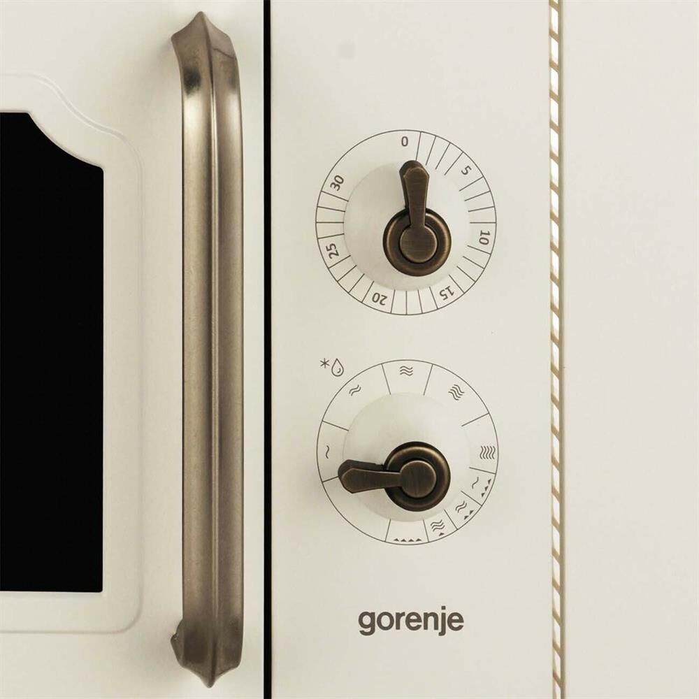 GORENJE Встраиваемая микроволновая печь BM235CLI, 23л, 800Вт, слоновая кость — изображение 5