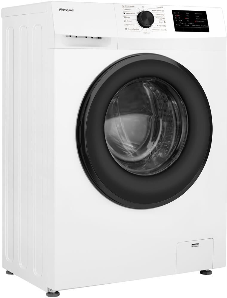 WEISSGAUFF Стиральная машина WM 4506 LED, с фронтальной загрузкой, 6кг, 1000об/мин — изображение 2