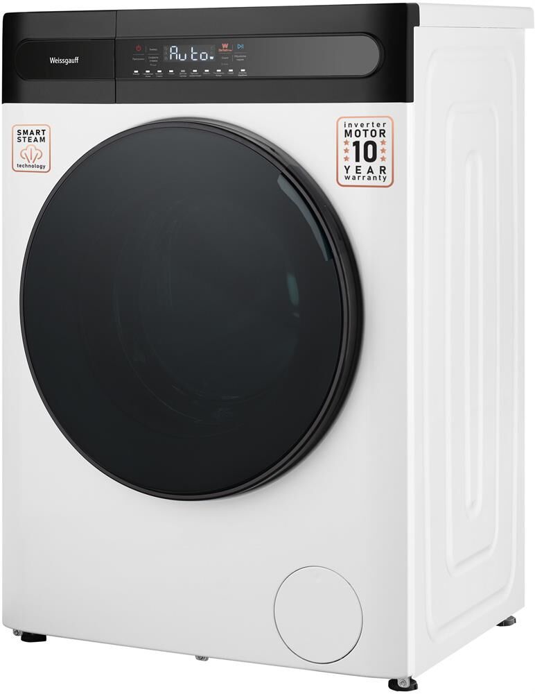 WEISSGAUFF Стиральная машина WMD 49411 DC Inverter Steam, с фронтальной загрузкой, с паром, 11кг, 14 — изображение 4
