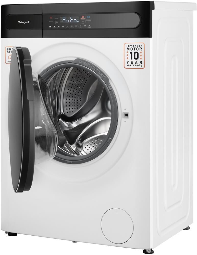 WEISSGAUFF Стиральная машина WMD 49411 DC Inverter Steam, с фронтальной загрузкой, с паром, 11кг, 14 — изображение 5