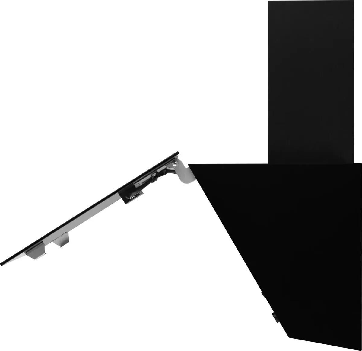 WEISSGAUFF Вытяжка каминная Zibal 60 черный управление: сенсорное (1 мотор) — изображение 4