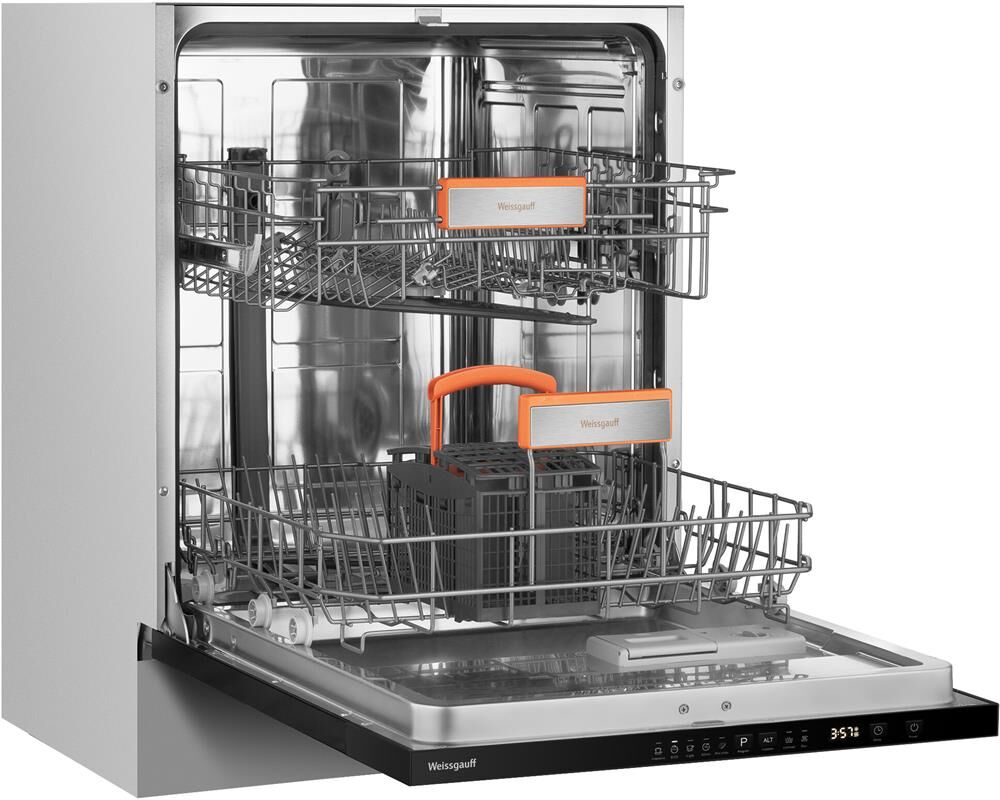 WEISSGAUFF Встраиваемая посудомоечная машина BDW 6025 D Infolight, полноразмерная, ширина 59.6см, по — изображение 5