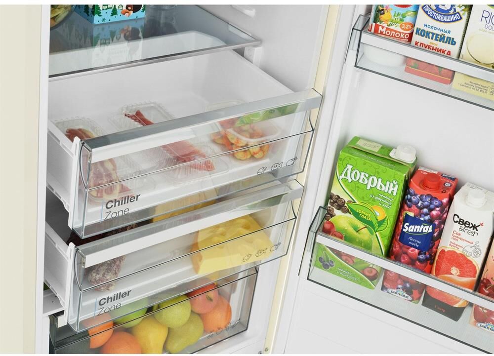 SCANDILUX R711EZ12B 404л бежевый — изображение 2