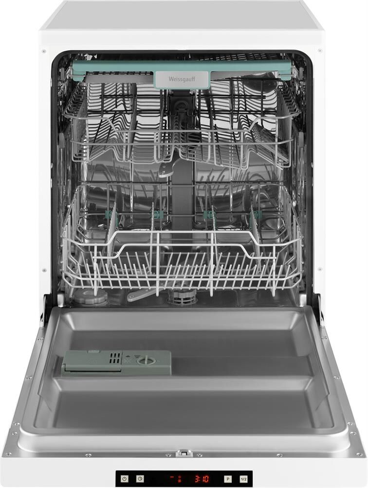 WEISSGAUFF Посудомоечная машина DW 6035, полноразмерная, напольная, 59.8см, загрузка 14 комплектов, — изображение 10