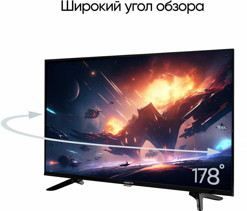 VESTA 43V3500 SMART TV 4K UltraHD — изображение 5