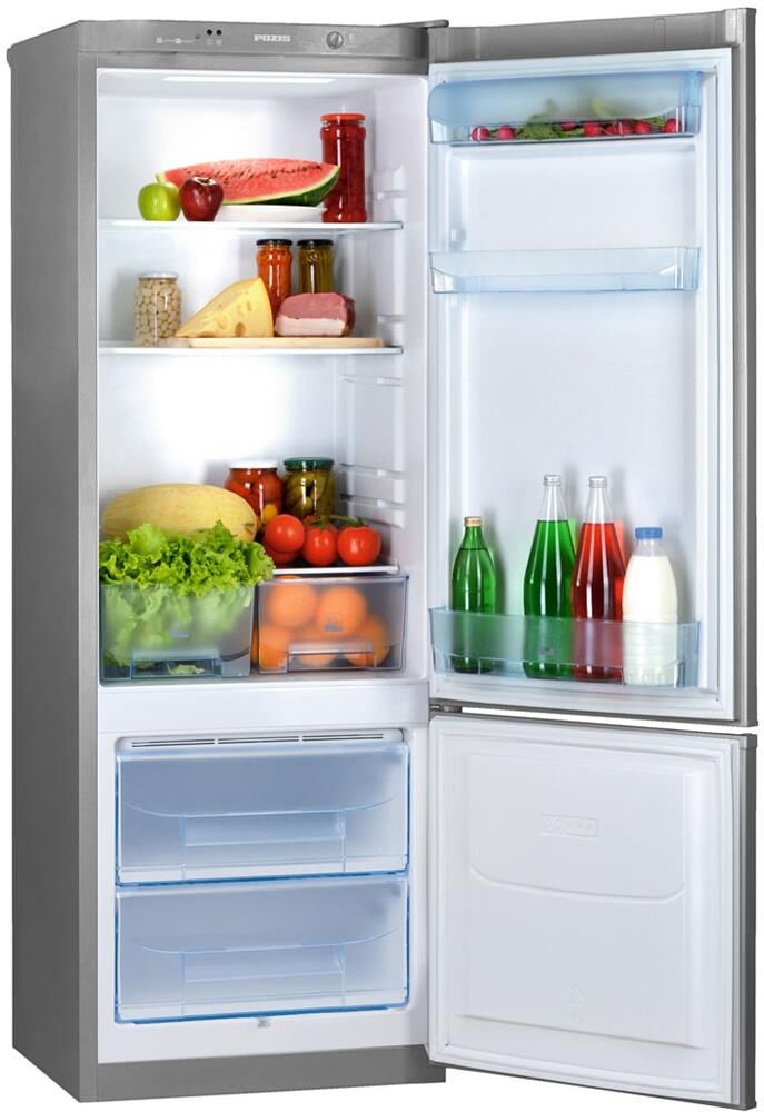 POZIS RK-102 285л серебристый металлопласт — изображение 4