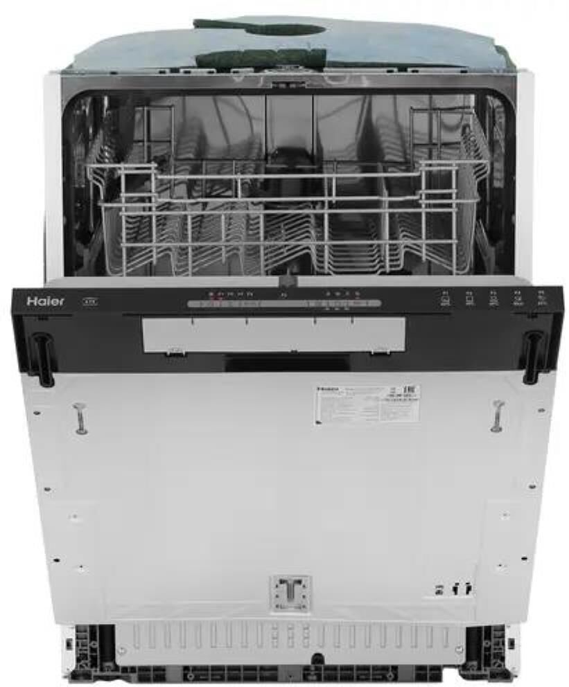 HAIER Встраиваемая посудомоечная машина HDWE13-490RU, полноразмерная, ширина 59.7см, полновстраиваем — изображение 3