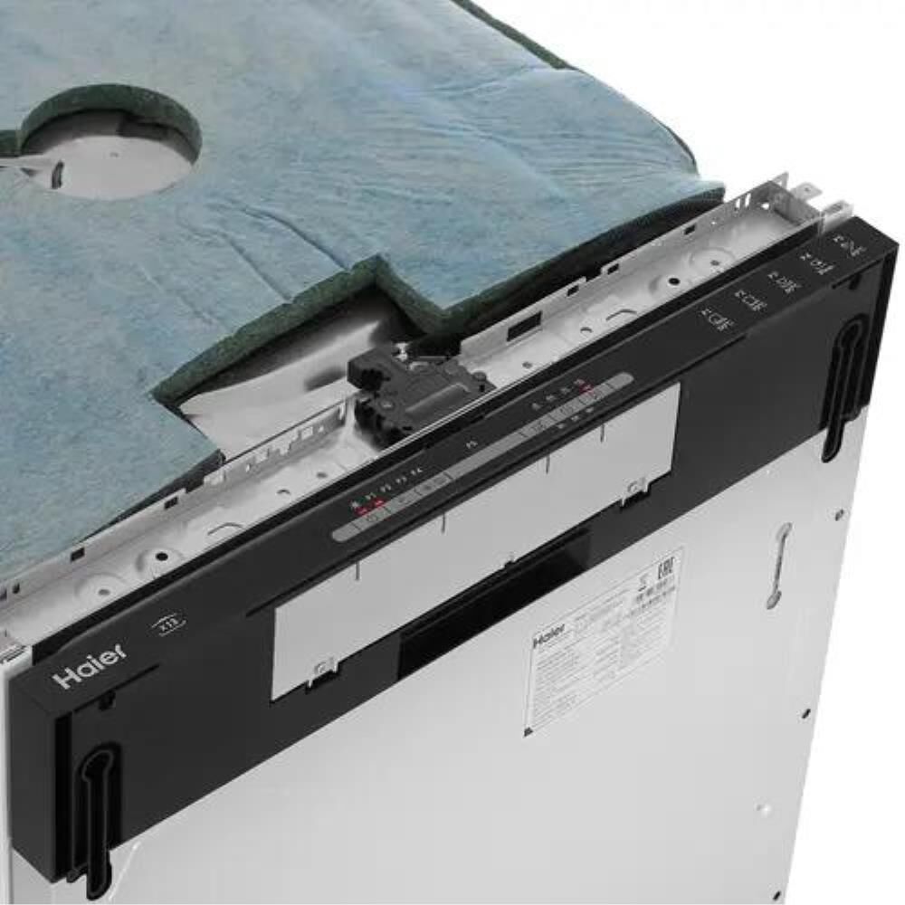 HAIER Встраиваемая посудомоечная машина HDWE13-490RU, полноразмерная, ширина 59.7см, полновстраиваем — изображение 7