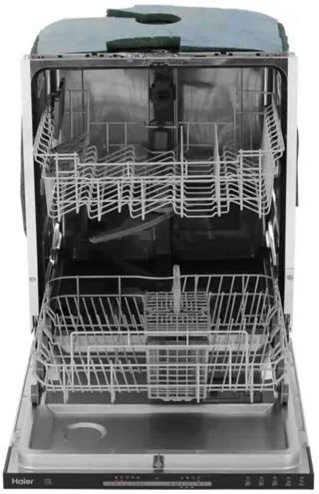 HAIER Встраиваемая посудомоечная машина HDWE13-490RU, полноразмерная, ширина 59.7см, полновстраиваем — изображение 8