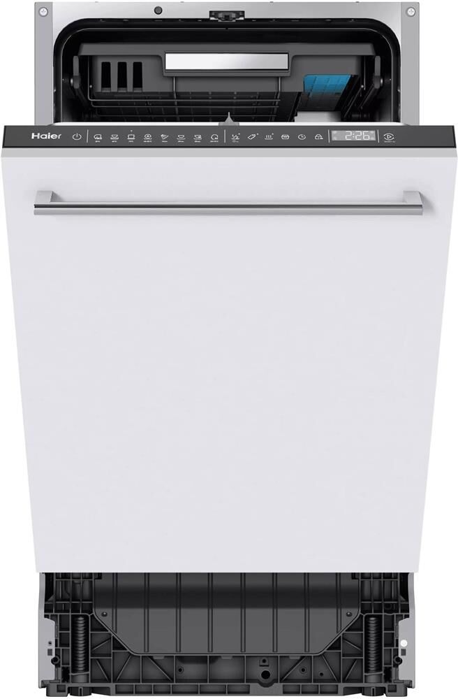 HAIER Встраиваемая посудомоечная машина HDWE11-396RU, узкая, ширина 44.8см, полновстраиваемая, загру — изображение 3